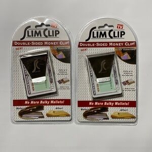 Slim Clip Double Sided Money Clip Bundle (2)